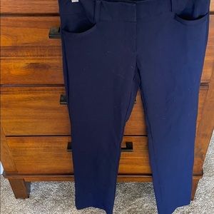 NY&Co Blue Work Pants